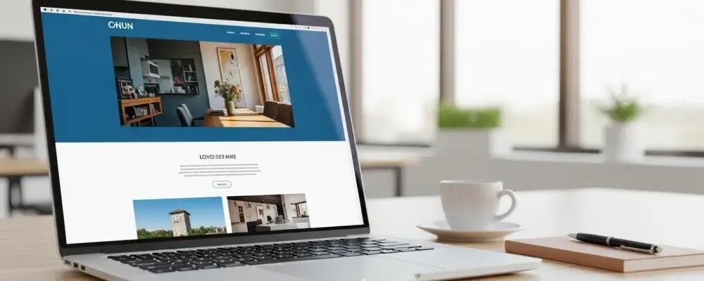 création d'un site vitrine