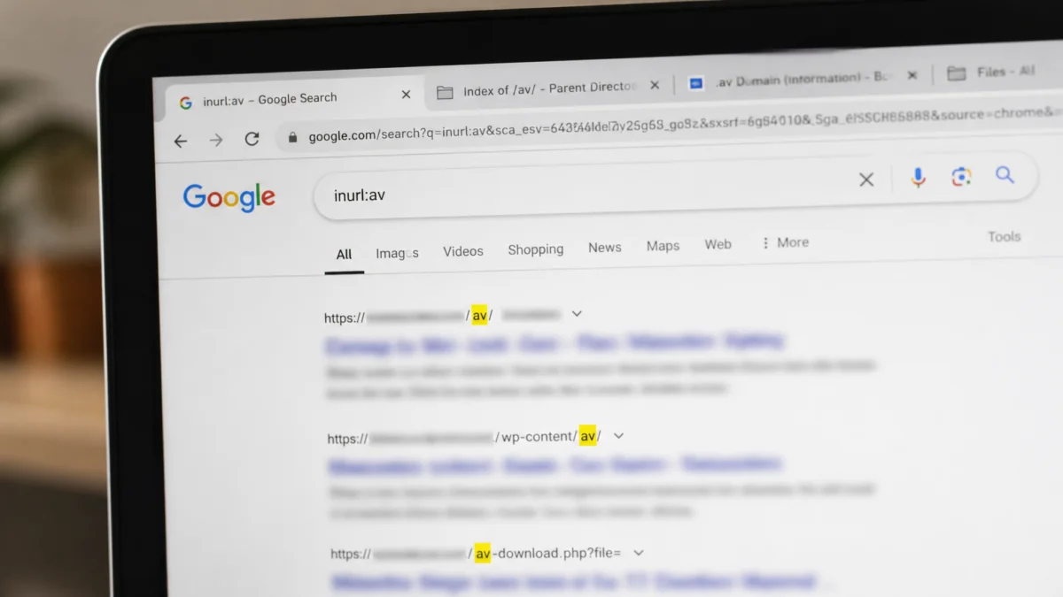 Inurl:av, qu'est-ce que c'est et comment ça fonctionne sur Google — inurl:av