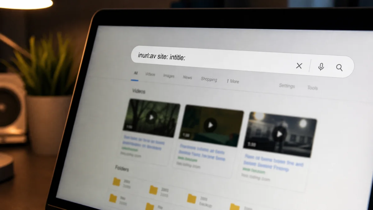 Utiliser inurl:av pour dénicher des ressources vidéo pertinentes — inurl:av
