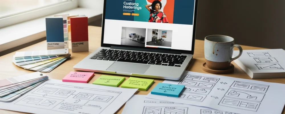création site vitrine freelance