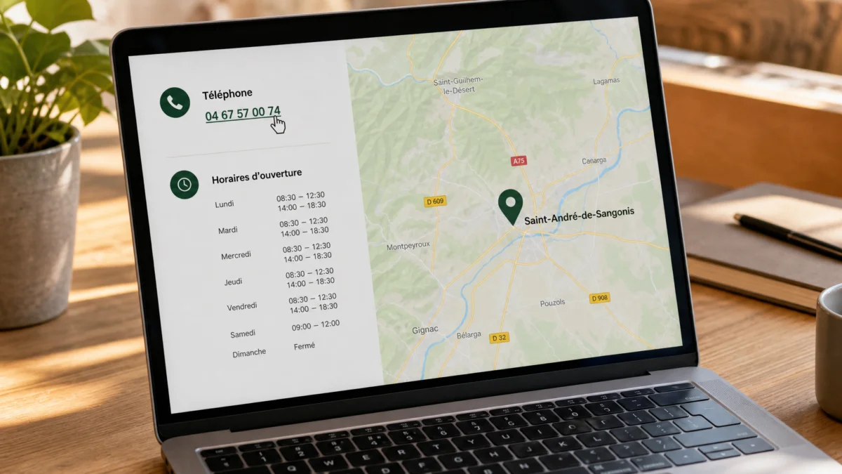Créer un site web à St André de Sangonis qui attire des clients en 2026 — site web St André de Sangonis
